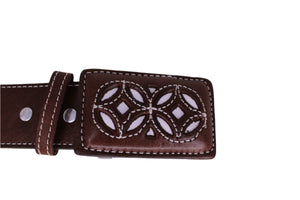 Jeffrey Diamond Laser Cut Belt