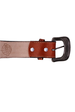 Stevie Beaded/Stamped Belt