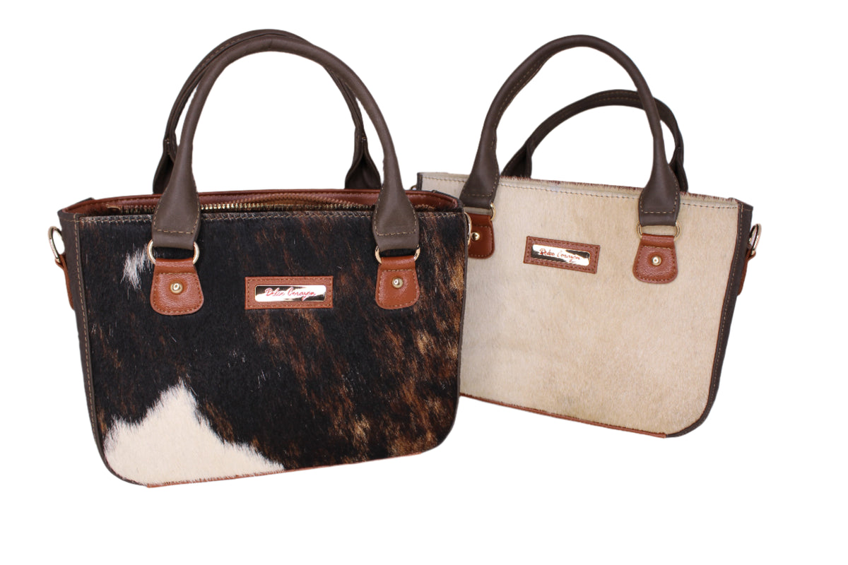 Elisa Leather Cowhide Handbag