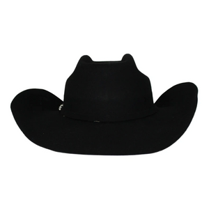 Pistol 8 Second Black Felt Hat