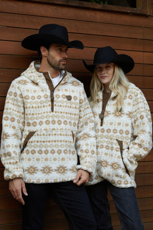 Adley Sherpa Hooded Pullover