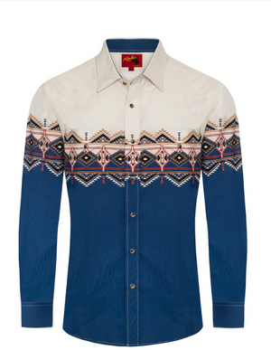 Frank Pattern Button Down Shirt