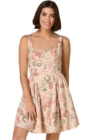Lulu Western Mini Dress