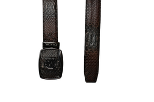 Malik Cuadra Python Belt