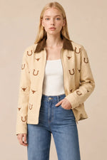 Rustler Womens Embroidered Jacket