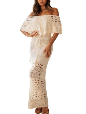 Aster Crochet 2 Piece Dress