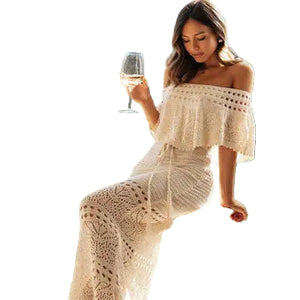 Aster Crochet 2 Piece Dress