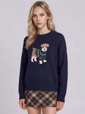 Betsie Knit Puppy Sweater