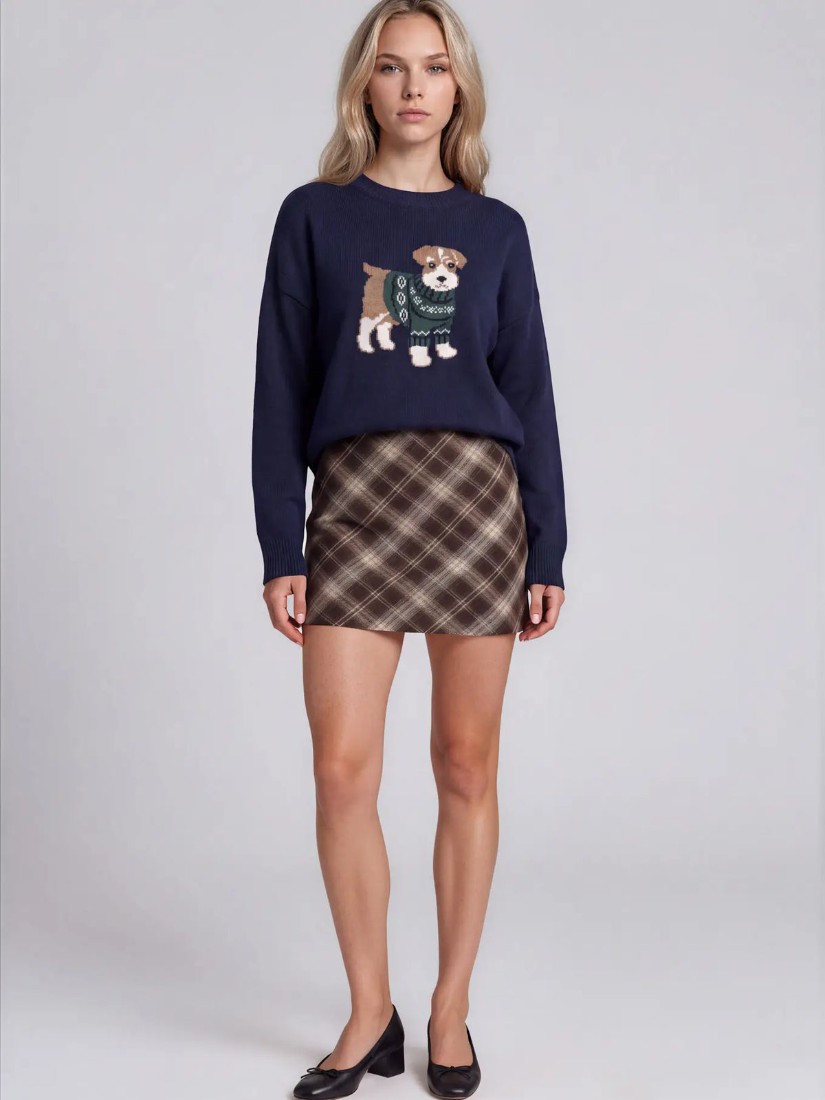 Betsie Knit Puppy Sweater