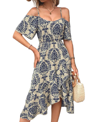 Colleen Off Shoulder Strappy Dress