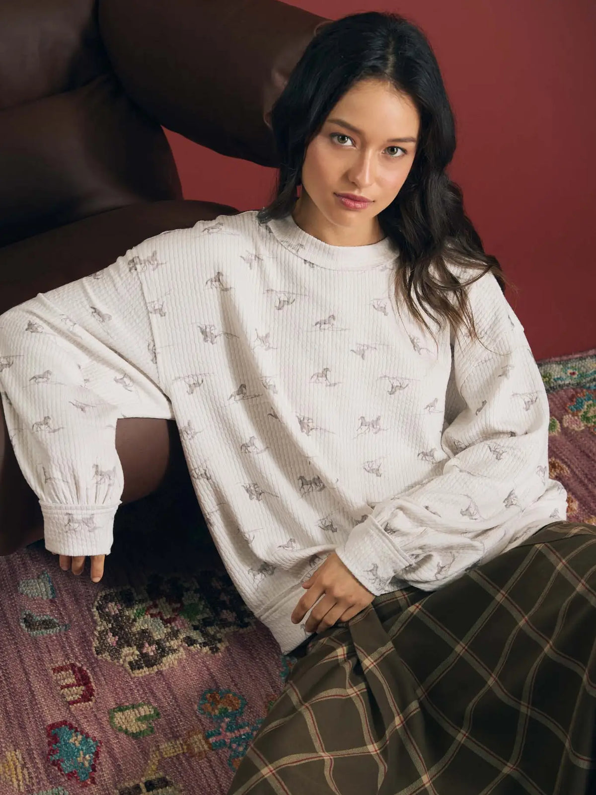 Cornelia Knit Long Sleeve Top