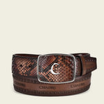 Terrance Cuadra Python Belt