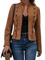 Marjorie Deerskin Velvet Jacket