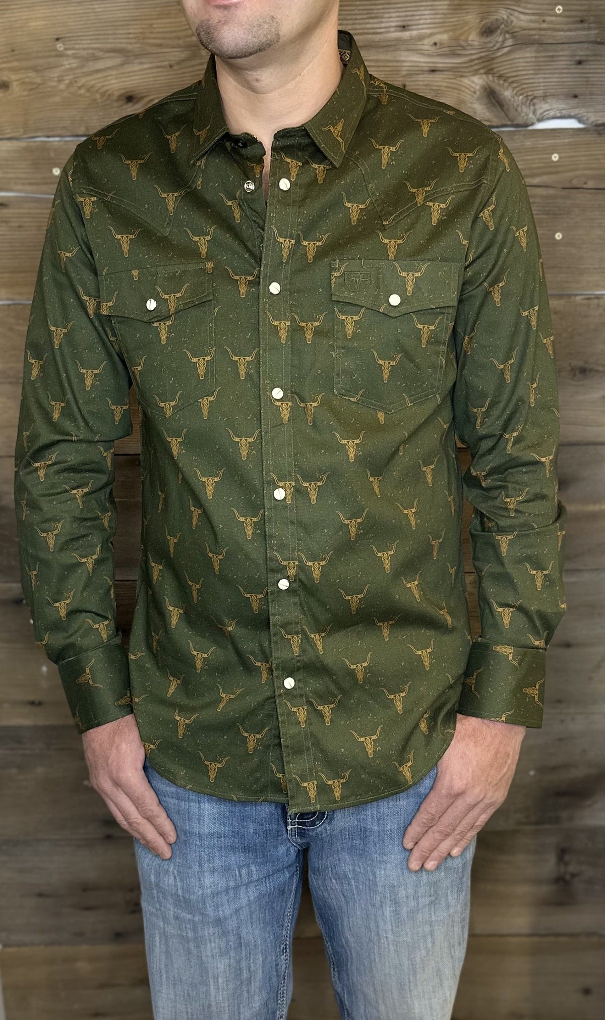 Lane Western Button Up Shirt
