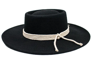 Italy Felt Round Crown Hat