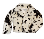 Baelyn Cow Print Jacket