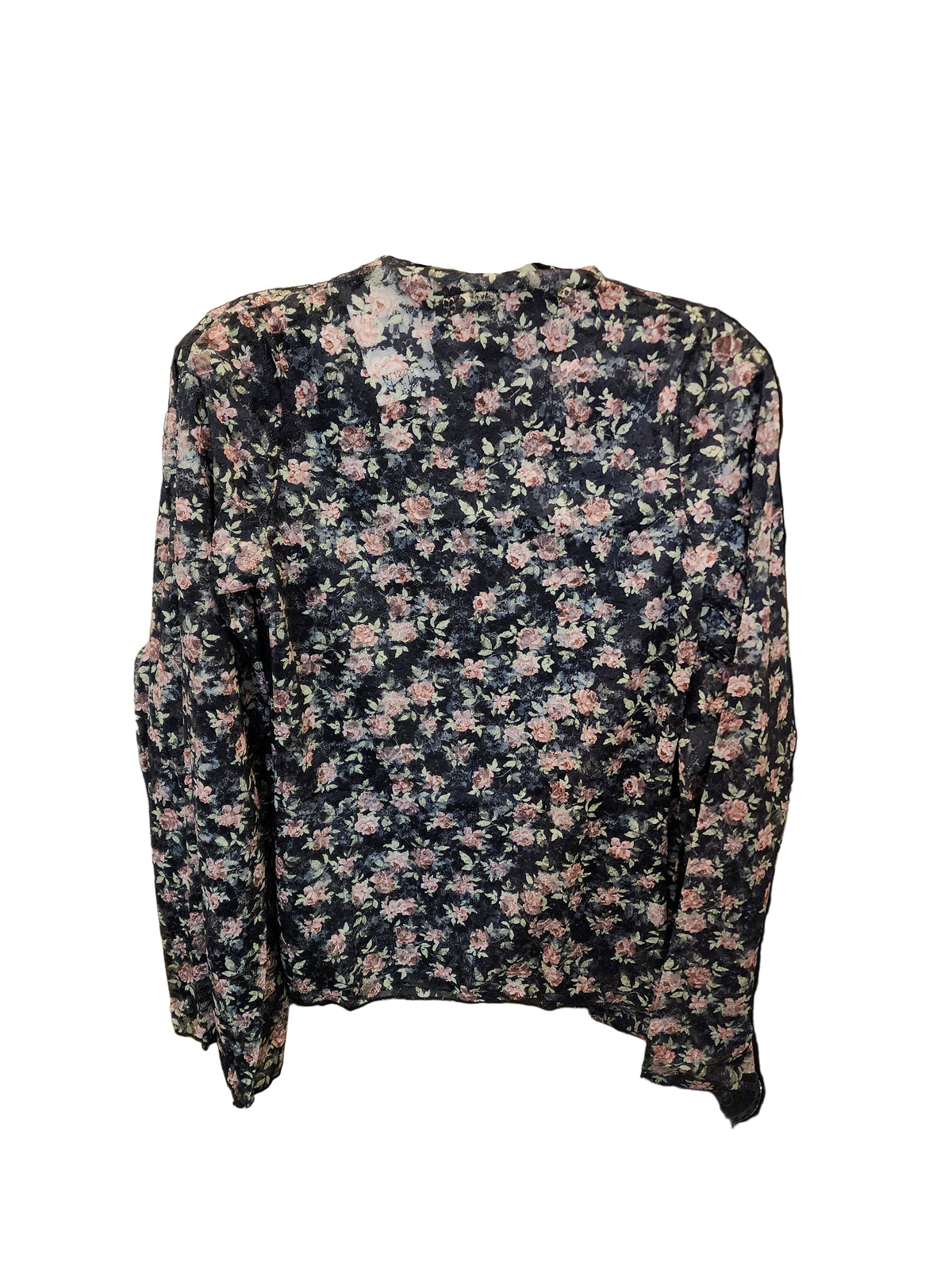 Theresa Floral Mesh Top
