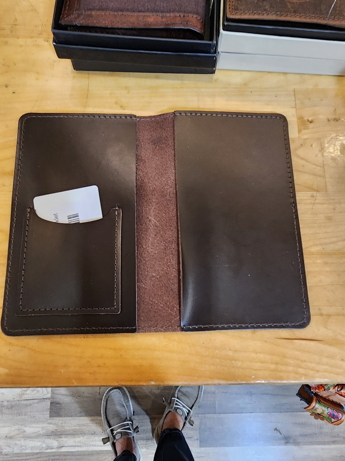 Waylon Leather Booklet
