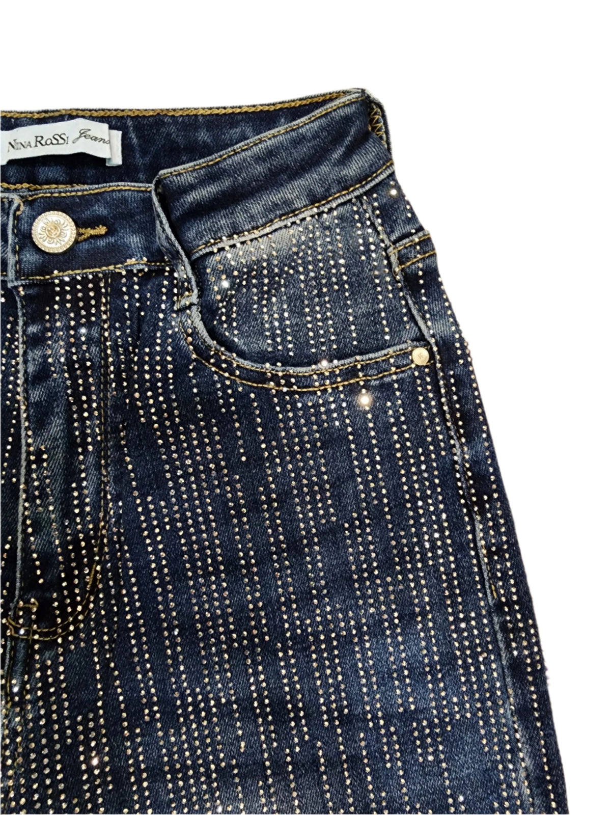 Rainey 5 Pocket Bling Jeans