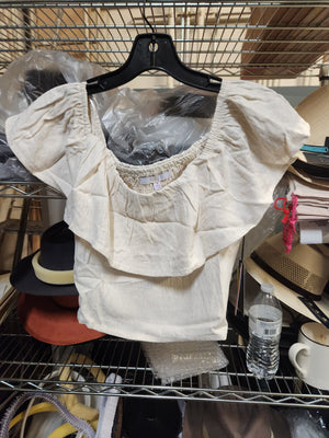 Katalina Ruffle Crop Top