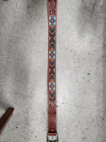 Cesar Beaded Stamped Belt