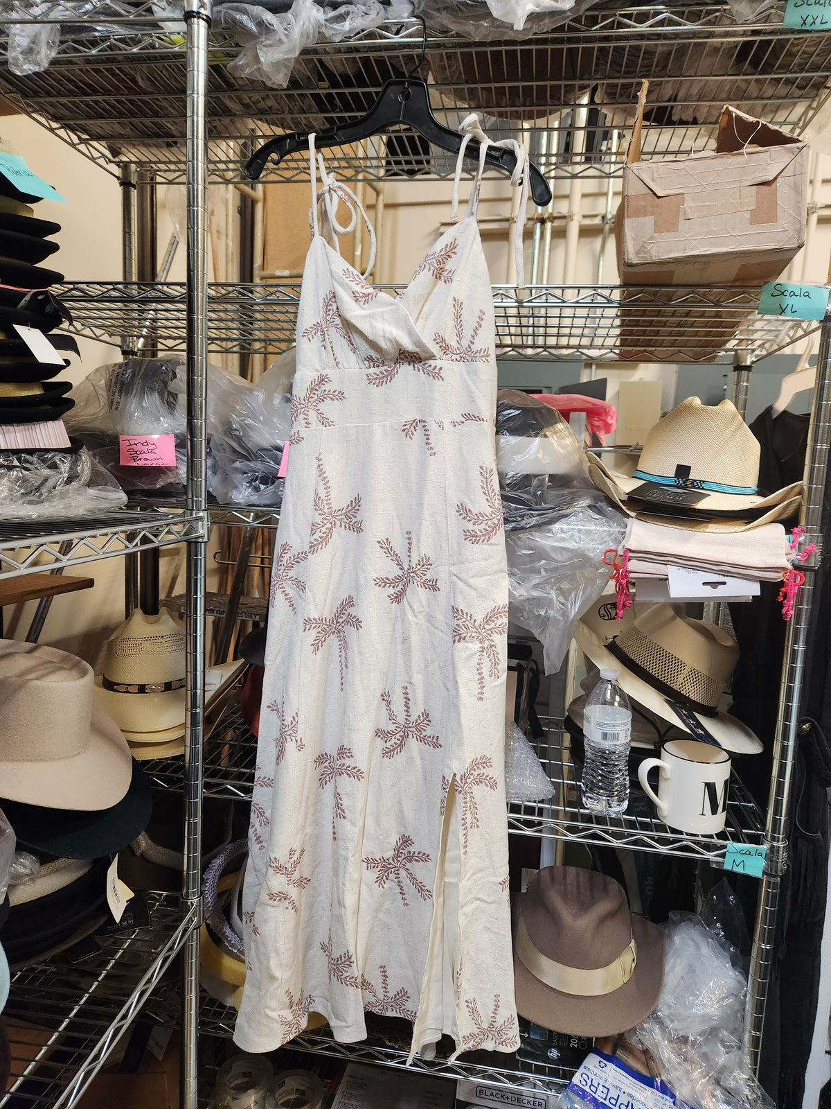 Samara Linen Strappy Dress