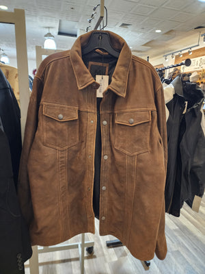 Grit Mens Full Leather Jacket