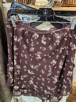 Kylie-Rae Floral Mini Skirt