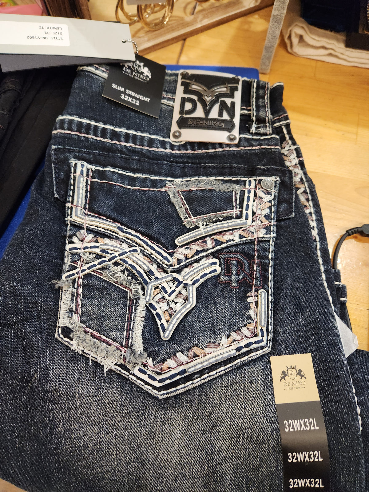 Emilio Slim Straight Jeans