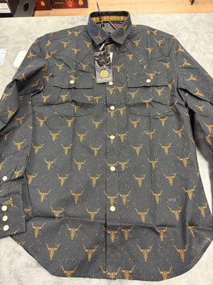 BRICE Men's Button Down Shirt