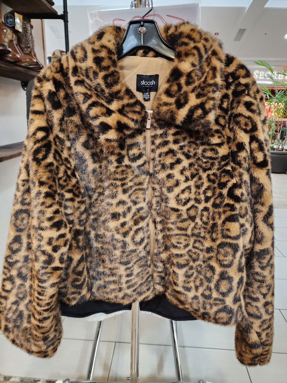 Francesca Leopard Print Jacket