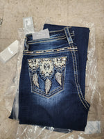 Janari Bling Boot Cut Jeans