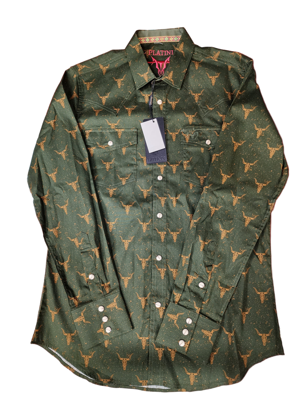 BRICE Men's Button Down Shirt