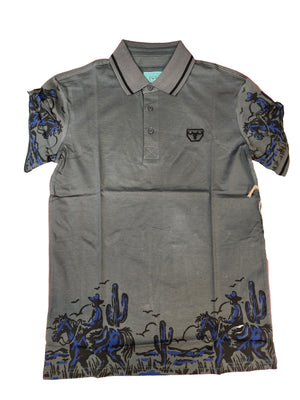 SONNI Western Polo Shirt