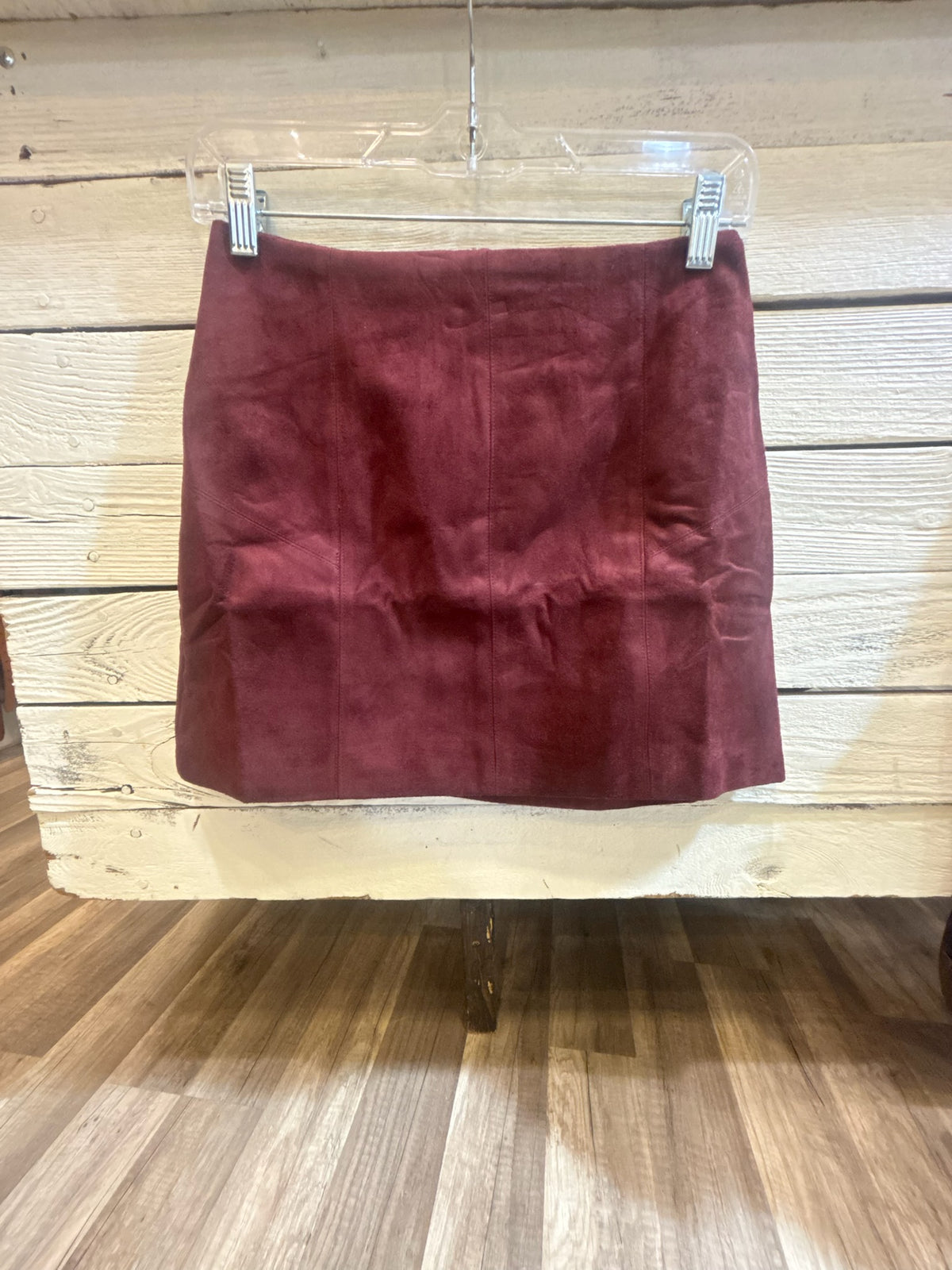 Linda Suede Mini Skirt