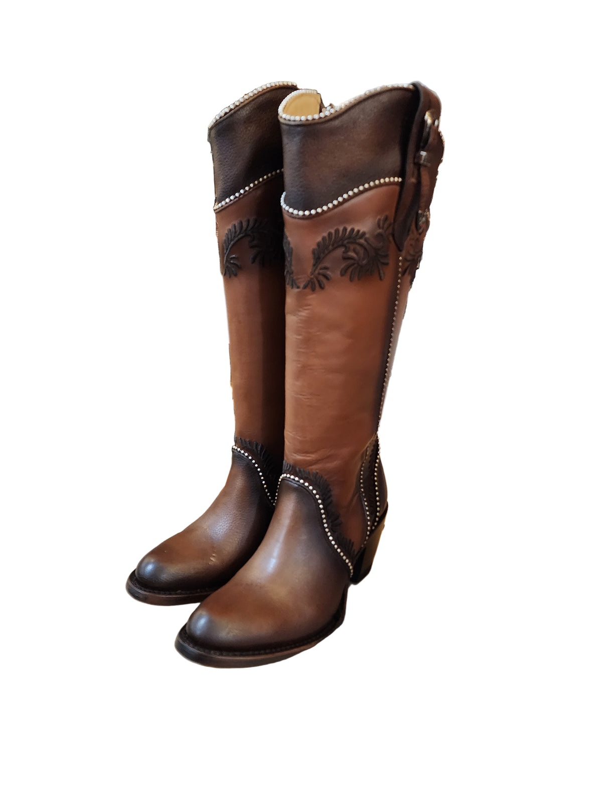 Blanca J Brown High Heel Boot
