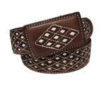 Jeffrey Diamond Laser Cut Belt