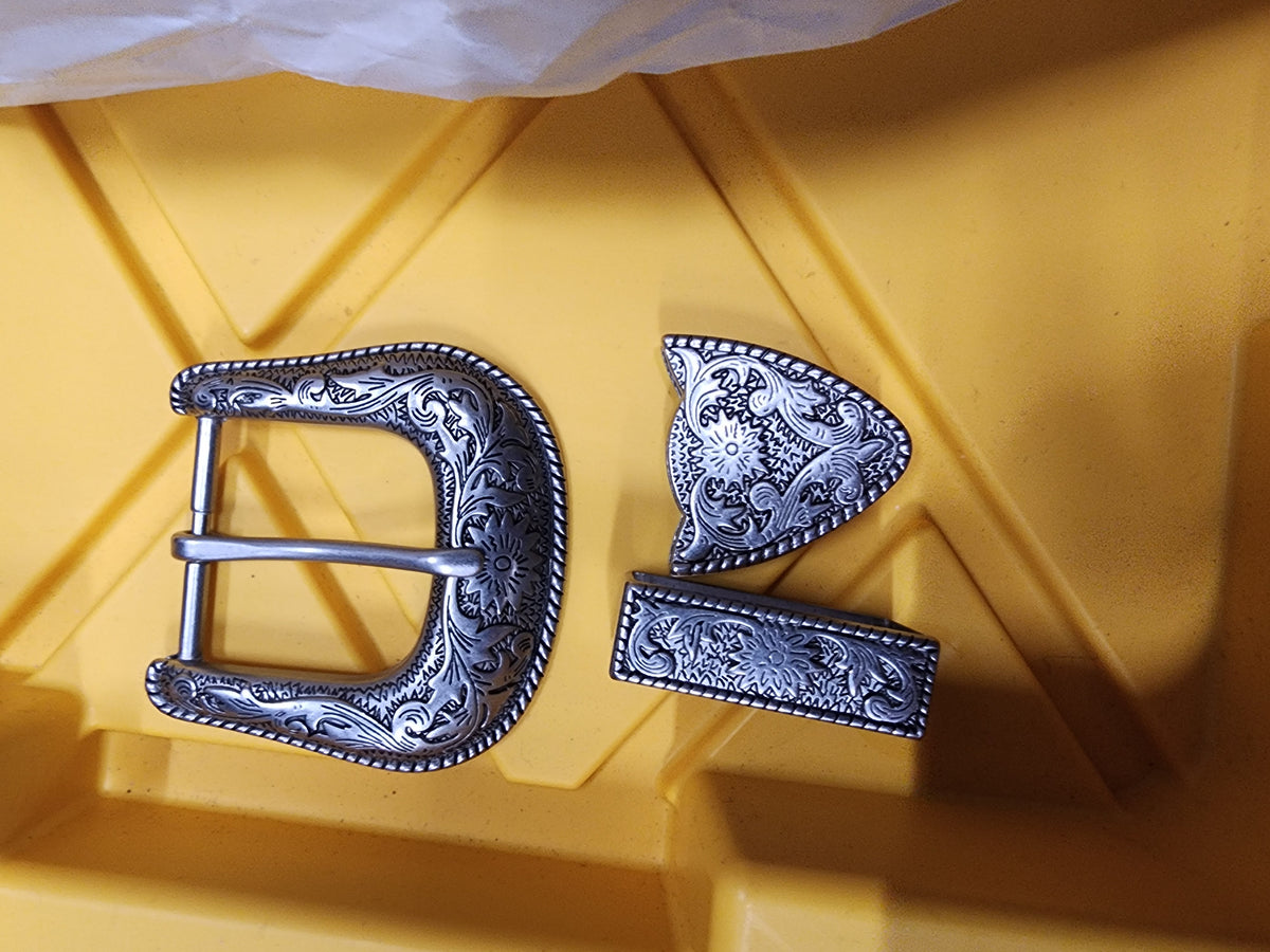 Fitz 3 Piece Buckle Set