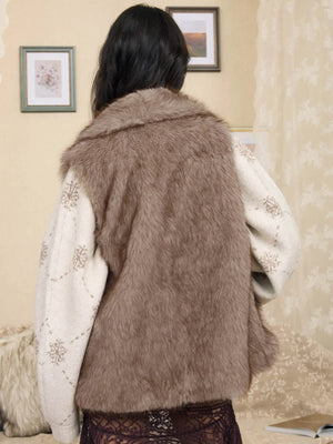 Sabrina Faux Fur Vest