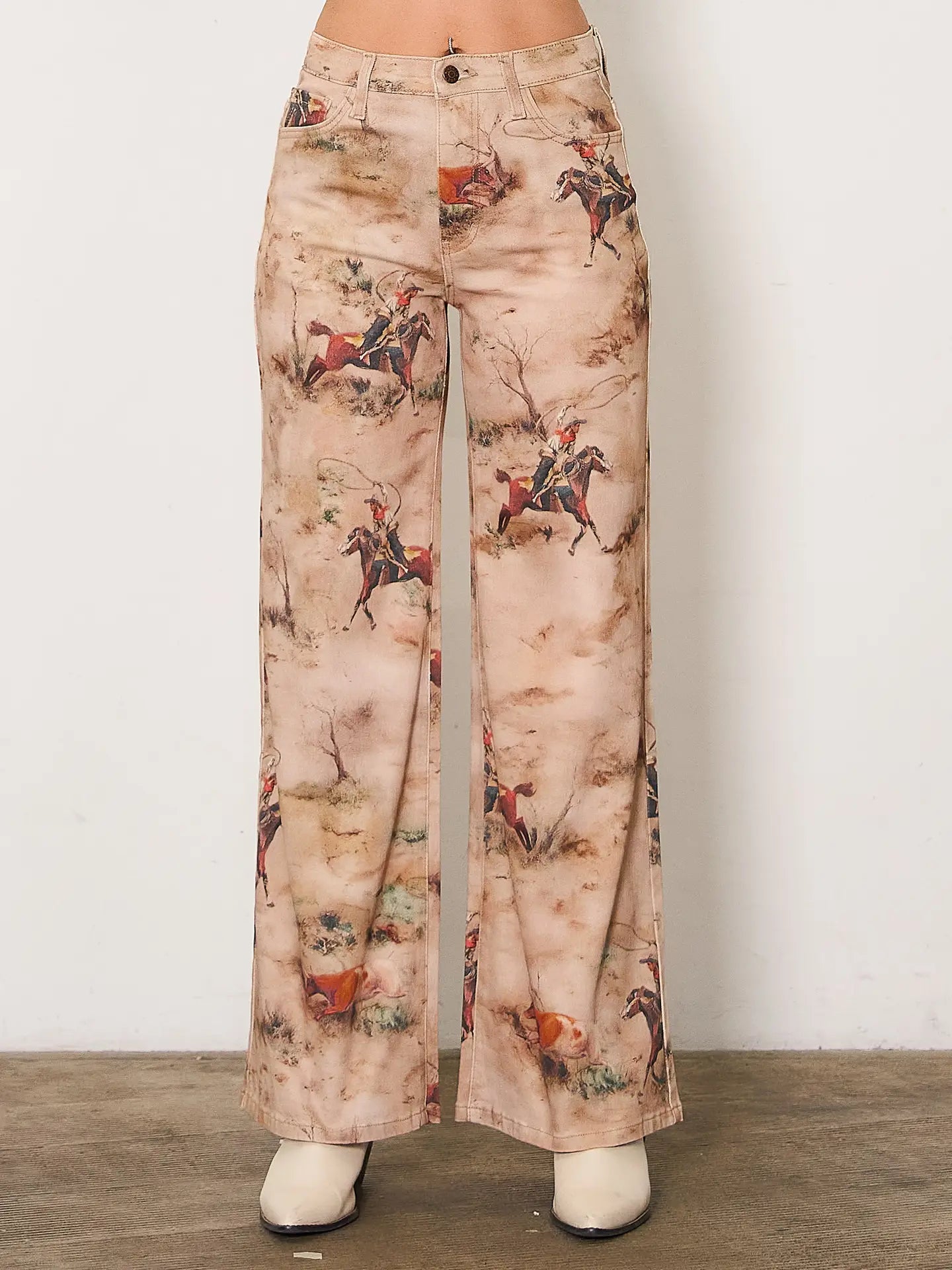 Sedona Western Print Jeans