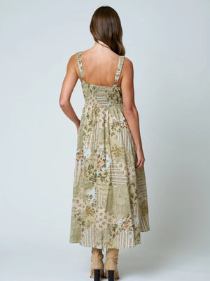 Spokane Corset Midi Dress