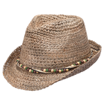Hedy Peter Grimm Straw Fedora