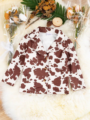 Winona Kids Cow Print Jacket