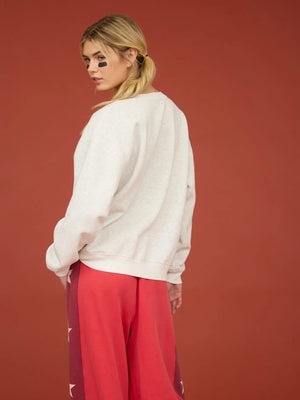 Dottie Polka Dot USA Crew Neck
