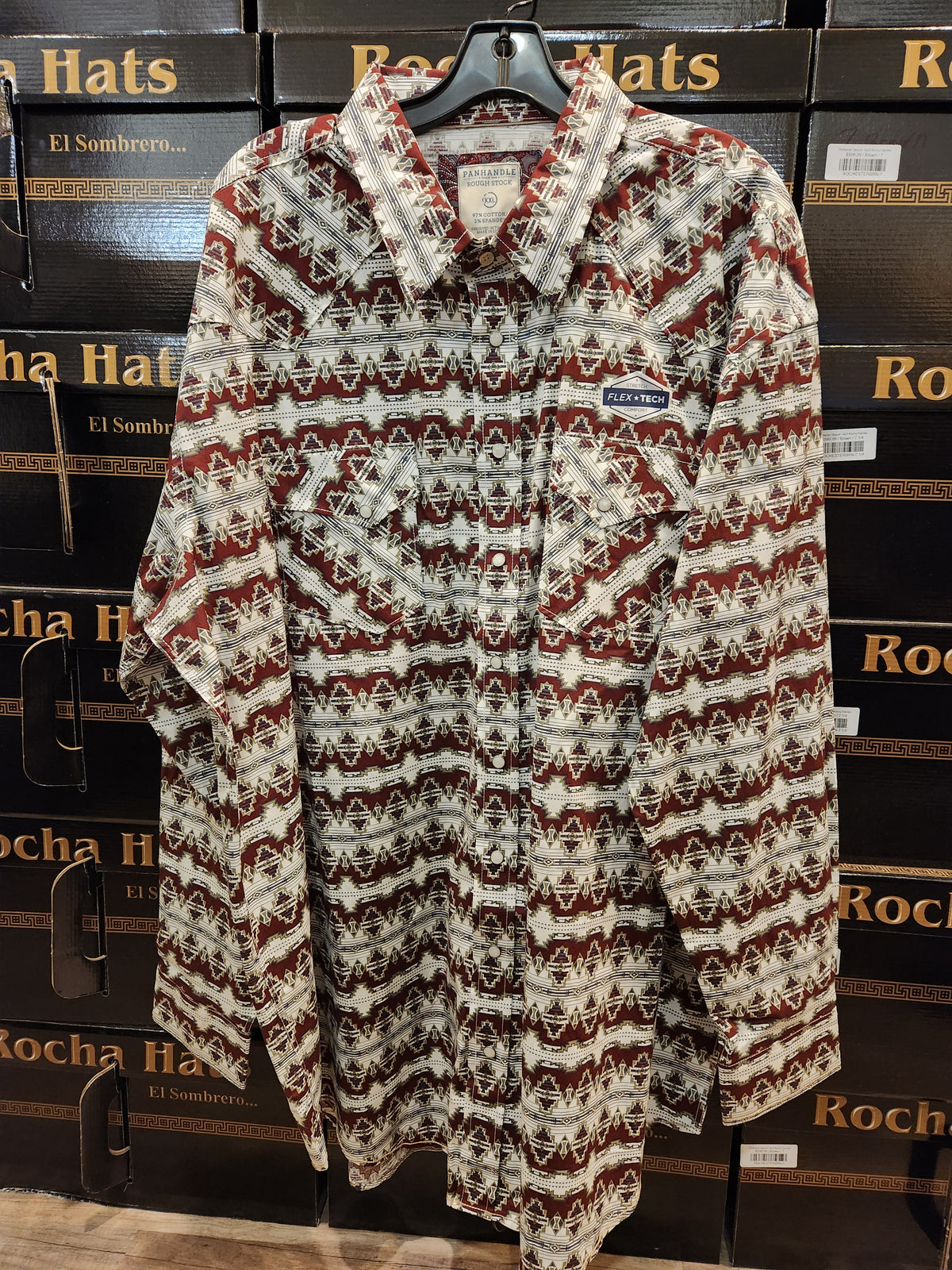Elijah RNR Print Snap Shirt