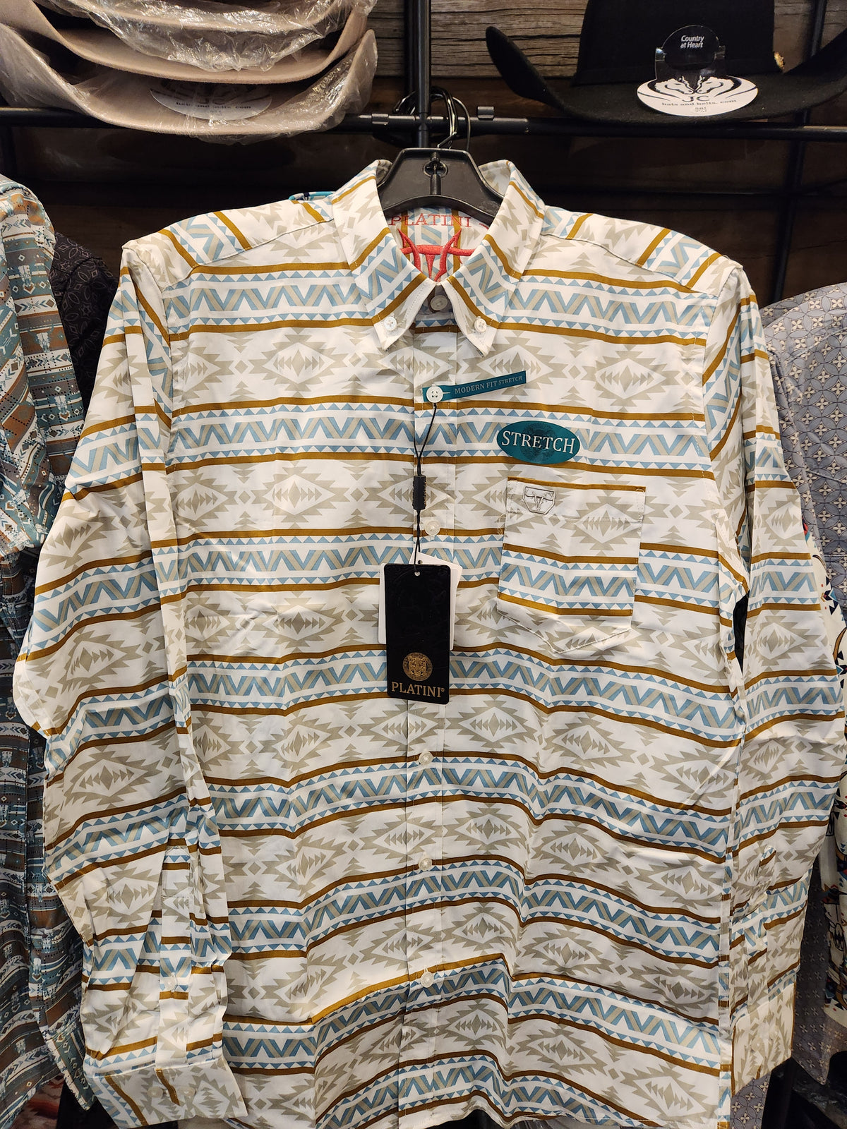 Lane Western Button Up Shirt