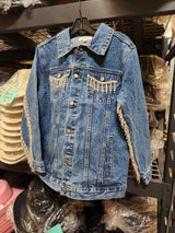 Amelia Rhinestone Fringe Jacket