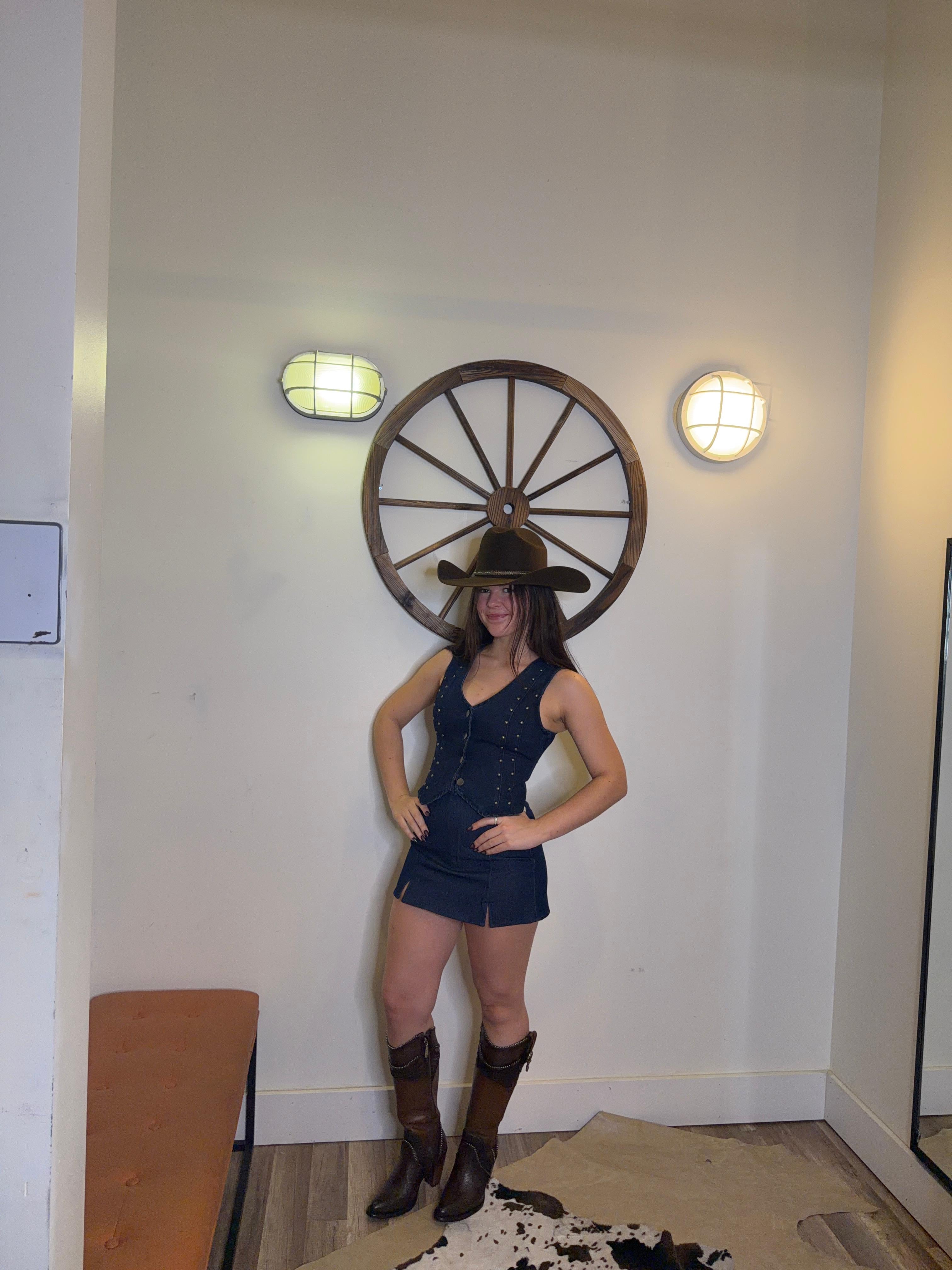 Lila High Waist Mini Skort