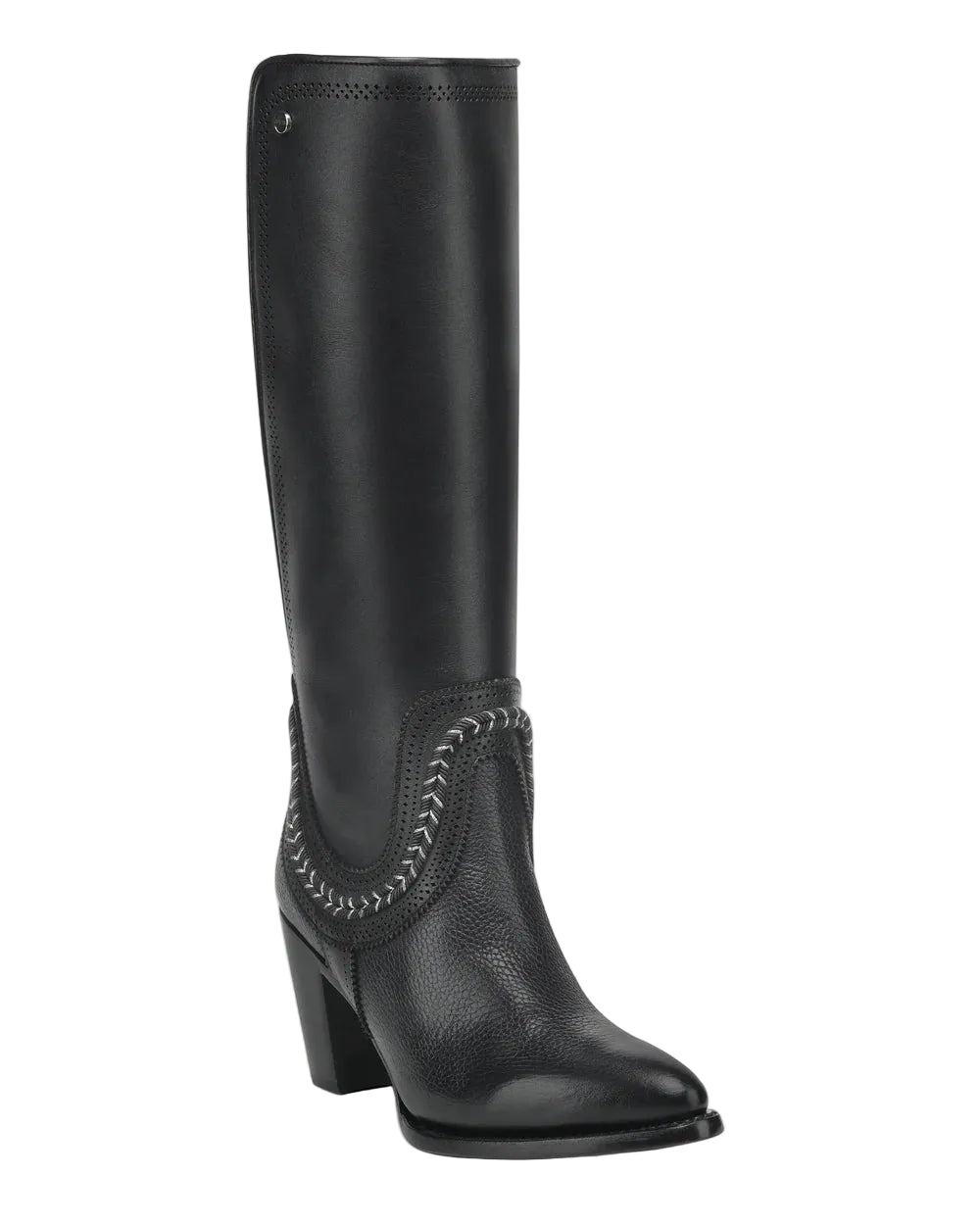 Bree Tall Black Bovine Ladies Boots