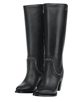 Bree Tall Black Bovine Ladies Boots